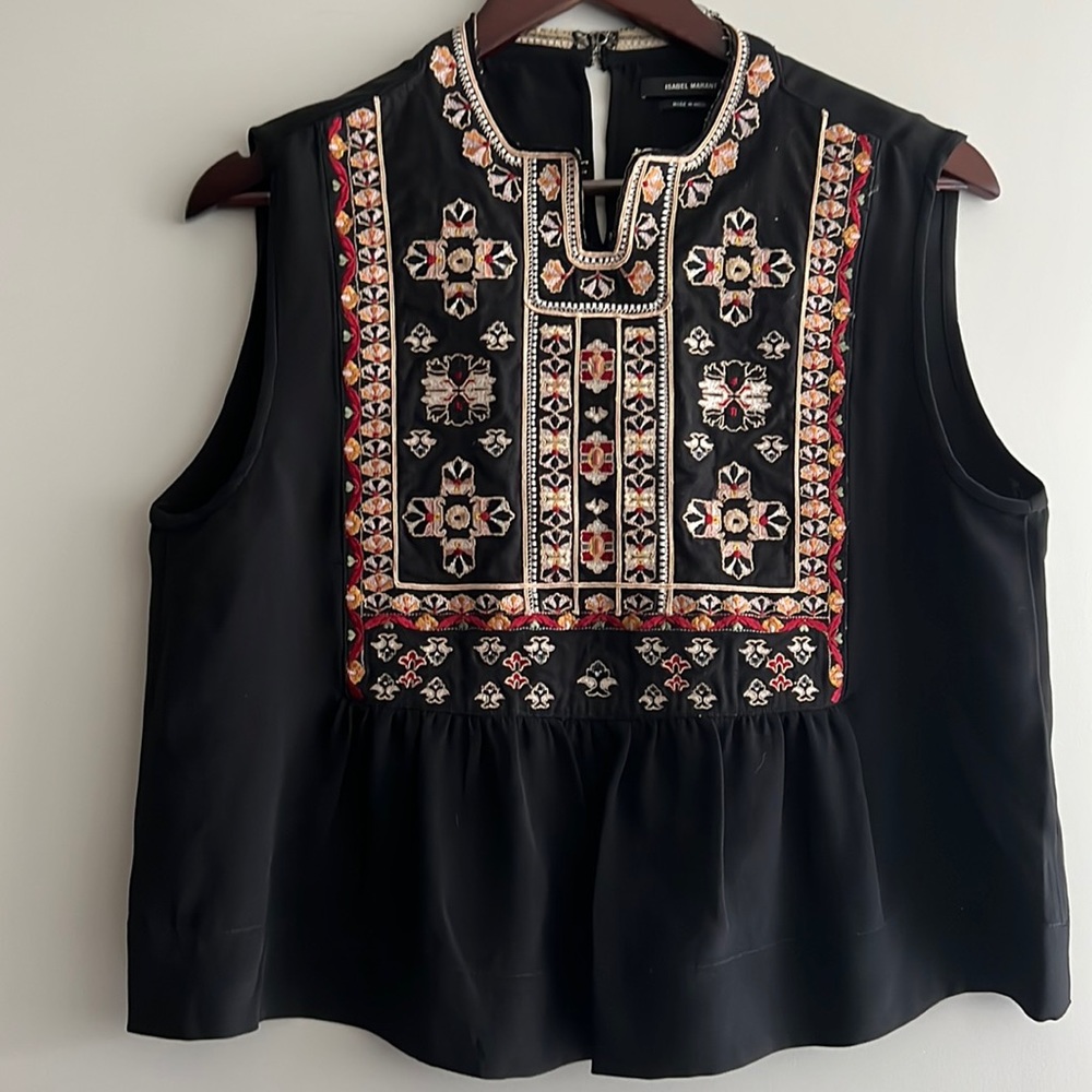 Isabel marant sleeveless blouse